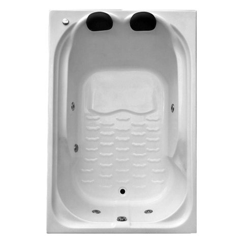 Banheira Dupla Cabo Frio Combate com Hidro em Acrílico - 1.50x1.20x0.40 - 127v