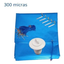 Capa Piscina 7,5x4,5 Térmica+limpeza+proteção Uv+kit 7,5x4,5 - 2