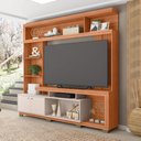 Ver imagem 2 de Estante Home Theater para Tv até 70 Polegadas Atlanta Madeirado / Off White Caemmun