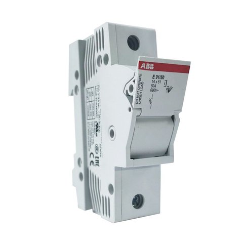 Base Fusível Monopolar | 50A 690V | E91/50 | ABB
