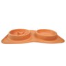 Comedouro Bebedouro 2 em 1 Silicone Cachorro Gato Pet Raçao Agua Hidrataçao Comida Dobravel Portatil - 5