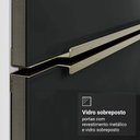 Ver imagem 7 de Armário de Cozinha Completa 240cm Branco/preto Branco/preto