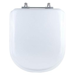 Assento Sanitário Almofadado Loren Luna Branco para Vaso Lorenzetti - 1