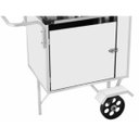 Ver imagem 3 de Carrinho de Cachorro Quente com Guarda Sol e Rodas Maciças Cefaz