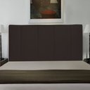 Ver imagem 2 de Cabeceira Cama Box Casal King Donna 193cm Corano Marrom - Abmaza
