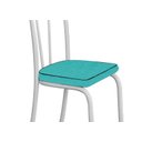 Ver imagem 2 de Kit com 2 Cadeiras 123 Malva Branca/Azul Turquessa - Artefamol