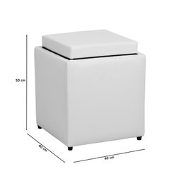 Puff Bandeja para Sala de Estar Tray - 3