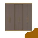 Ver imagem 4 de Guarda-roupa Casal 6 Portas Lugano