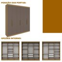 Ver mais imagens de Guarda-roupa Casal 6 Portas Lugano