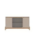 Ver imagem 4 de Conjunto Cristaleira e Buffet Bari com Mesinha Oblonga