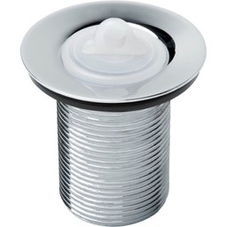Válvula de Escoamento para Tanque 1.1/4" sem Ladrão com Tampa Plástica - 1