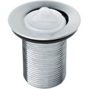 Ver imagem 1 de Válvula de Escoamento para Tanque 1.1/4" sem Ladrão com Tampa Plástica Cromado Celite
