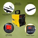 Ver imagem 4 de Máquina de Solda Inversora Portátil 250 Amperes 220v