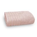 Ver imagem 2 de Jogo de Toalha Banhão Golden 5 Peças Gramatura 500 Rosa Gloss/branca