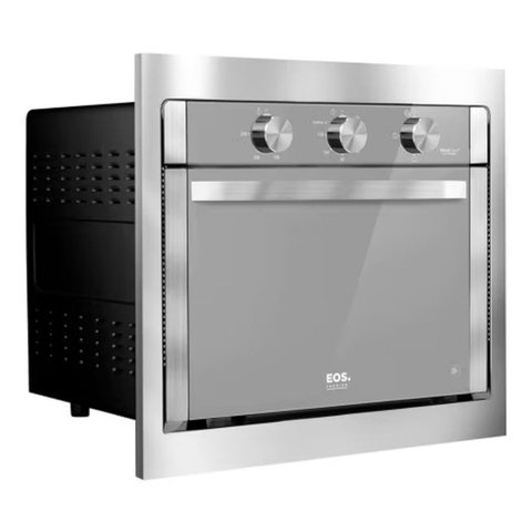 Forno Elétrico de Embutir Eos 47L Porta Espelhada EFE47EE Prata 220V