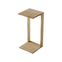 Ver imagem 3 de Mesa de Cabeceira Pequena 30x30x65cm Carvalho Quarto Sala