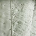 Ver imagem 5 de Kit Colcha Queen Sensatti 3d Embossed 240x260cm Verde Alfafa