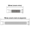 Ver imagem 2 de Tubo Ajustável 7/8",1.1/4",1.1/2" X Dn38, D40, Dn48, Dn50 Complementos Celite