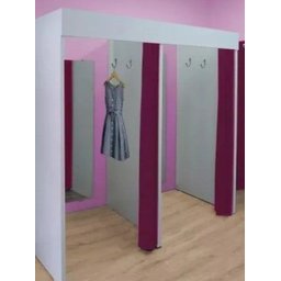 Provador Duplo para Lojas de Roupas Móveis - 5