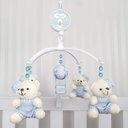 Ver imagem 1 de Mobile para Berço Musical Giratório Boina Balão Azul