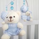 Ver imagem 2 de Mobile para Berço Musical Giratório Boina Balão Azul