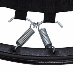 Kit 40 Ganchos Bigode W Mini Cama Elastica Jump Profissional - 3