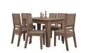 Ver imagem 2 de CONJUNTO SALA DE JANTAR GENEBRA 1,35 COM 6 CADEIRAS AMÊN 73B