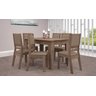CONJUNTO SALA DE JANTAR GENEBRA 1,35 COM 6 CADEIRAS AMÊN 73B - 1