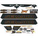 Ver imagem 1 de Kit Adesivo Faixa Jet Ski Seadoo Rxt 260 Laranja