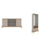 Conjunto Cristaleira Bari e Buffet Bari - 2