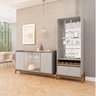 Conjunto Cristaleira Bari e Buffet Bari - 1