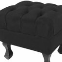 Ver imagem 3 de Puff Luiz Retro Xv Vermelho Slk Decor Preto