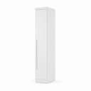 Ver imagem 2 de Módulo de Guarda Roupa com 1 Porta 100% MDF Cairo Branco/Neve