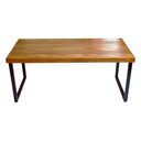 Ver imagem 3 de Conjunto Mesa Industrial Bernardo 1,50 Ferragem Preta com 4 Cadeiras New Alegra Preta