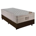Ver imagem 1 de Cama Base Solteiro Marrom Colchão Molas Ensacadas Airtech Springpocket 88x188 - Ortobom