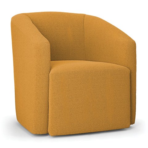 Poltrona Decorativa Orgânica Stella Max Bouclê D03 - D’Rossi