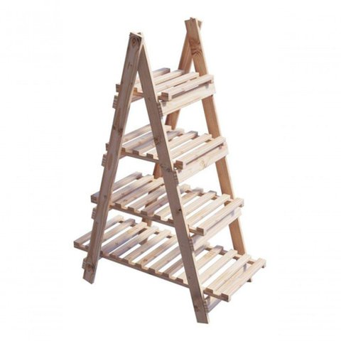 Organizadora de Cabeceira Design Piramide 4 Prateleiras