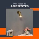 Ver imagem 7 de Spot Sobrepor Gold Direcionável para Teto + Lâmpada Gu10 5w