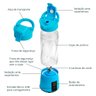 Kit 2x1 Mini Liquidificador Portátil+mini Moedor Processador - 4