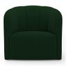Kit 02 Poltronas Decorativas Abby Bouclê Verde - Desk Design - 6