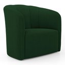 Ver imagem 3 de Kit 02 Poltronas Decorativas Abby Bouclê Verde - Desk Design