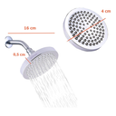 Ver imagem 5 de Chuveiro Ducha Aquecedor a Gás Slim Cromado Fc-100