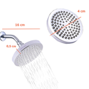 Ver imagem 3 de Chuveiro Ducha Aquecedor a Gás Slim Cromado Fc-100