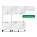 Ver imagem 5 de Cozinha Completa Modulada 280cm com Tampo 4 Peças Pérola Yescasa