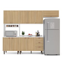Cozinha Completa 280cm com Tampo 4 Peças Pérola Yescasa - 2