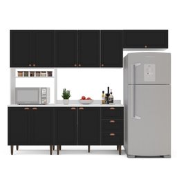 Cozinha Completa 280cm com Tampo 4 Peças Pérola Yescasa - 3