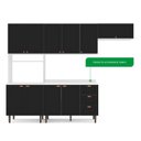 Ver imagem 5 de Cozinha Completa 280cm com Tampo 4 Peças Pérola Yescasa