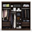 Ver imagem 5 de Guarda Roupa 6 Portas 4 Gavetas Supreme