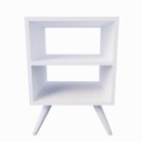 Ver imagem 3 de Mesa de Cabeceira com Pés Mesinha Madeira Criado Quarto Nicho