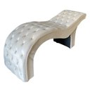 Ver imagem 1 de Maca Estética Estofada M2 80cm Veludo Pérola - In9 Decor